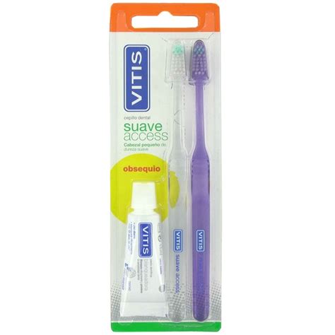 Cepillo Dental Vitis Suave Access Duplo Farmaferoles