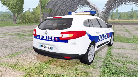 Renault Megane Estate Police Nationale V Para Farming Simulator