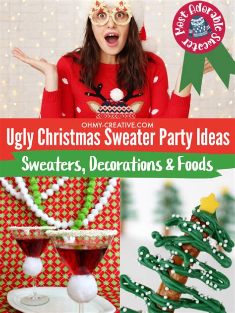 Ugly Christmas Sweater Party - Oh My Creative