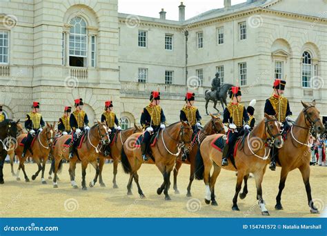 London, UK, July 2019. Changing of the Guard at the Horse Guards Parade ...