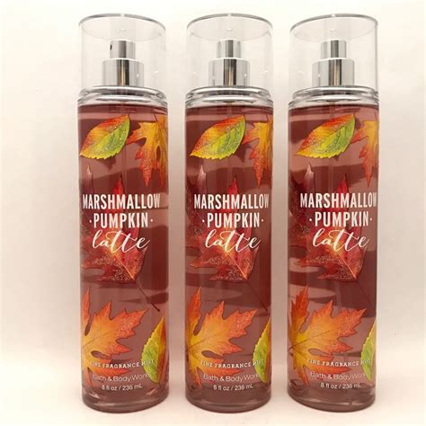 Bath Body Works Marshmallow Pumpkin Latte Fine Fragrance Mist Spray