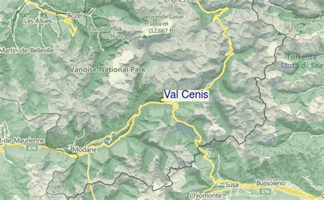 Val Cenis Ski Resort Guide, Location Map & Val Cenis ski holiday ...