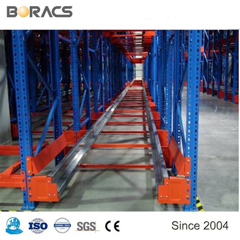 High Speed Heavy Duty Customized Radio Shuttle Pallet Racking For