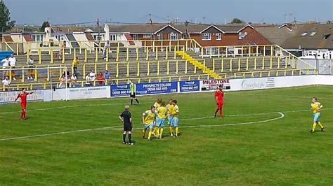 Canvey Island Fc 3 0 Burnham Ramblers Fc Psf Youtube