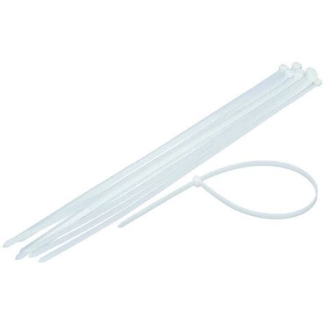 Gocableties Collier De Serrage Robuste Blanc Et Naturel Lot De