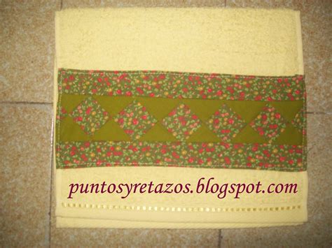 Puntos Y Retazos Patchwork En Toallas