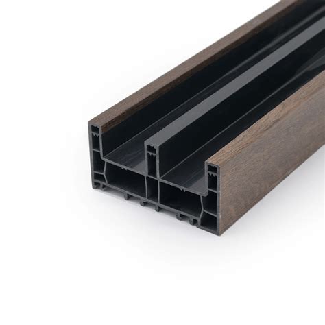 88 80 Series Sliding Frame UPVC Profile For UPVC Window UPVC Profile