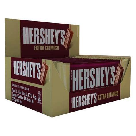 Display Barra Hershey S Extra Cremosa 16 Un 92g Alimentos Magazine