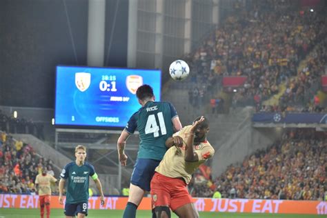 Declan Rice Une atmosphère incroyable à Lens Lensois