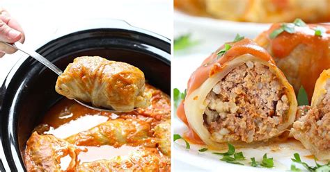 Crock Pot Stuffed Cabbage Rolls Sugar Apron