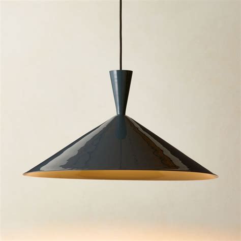 Exposior Midnight Blue Pendant Light Model 018 24 75 By Paul McCobb