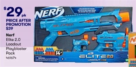 Nerf Elite Loadout Playblaster Pack Offer At Big W