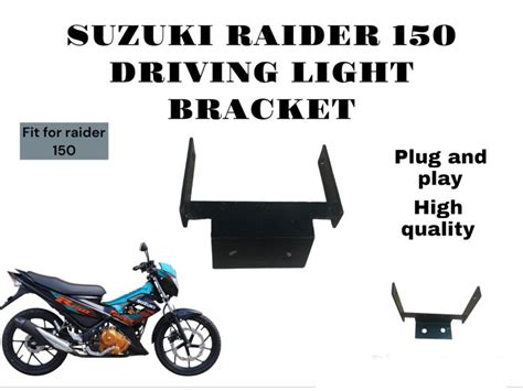 Mini Driving Light Bracket For Suzuki Raider High Quality