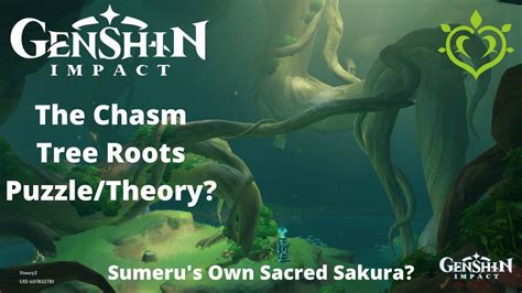 The Sumeru Chasm Tree Roots Puzzle Theories Genshin Impact Youtube