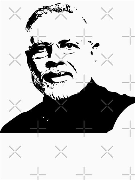 Narendra Modi Vector Graphic T Shirt By Indiantshirts Redbubble