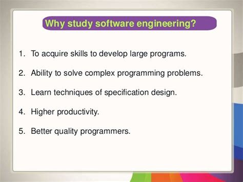 Basics Of Software Engineering