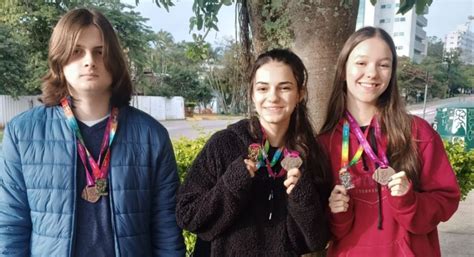 Estudantes Do Sesi De Brusque Conquistam Medalhas Na Olimp Ada