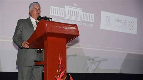 Diaz Canel Attends Opening Ceremony Of International Scientific