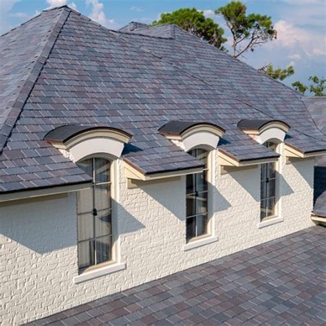 Multi Width Composite Slate Roof Tile Davinci Roofscapes