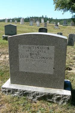 Lizzie Hutchinson Eaton Homenaje De Find A Grave