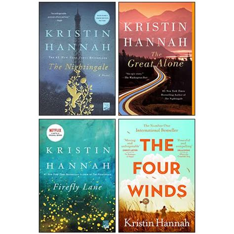 Kristin Hannah 4 Books Collection Set The Four Winds The Nightingale