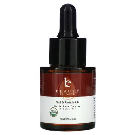 Beauty By Earth Organic Nail And Cuticle Oil USA Made Nail Oil For