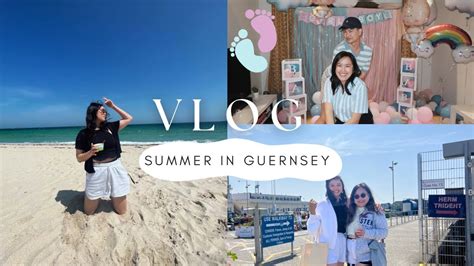 SUMMER IN GUERNSEY Herm DayTour Gender Reveal Party YouTube