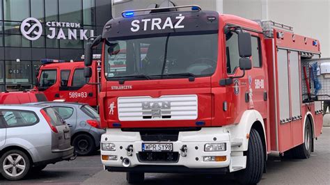 Janki Pożar w centrum handlowym TVN Warszawa