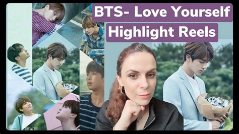 Reacting To BTS Love Yourself Highlight Reel YouTube