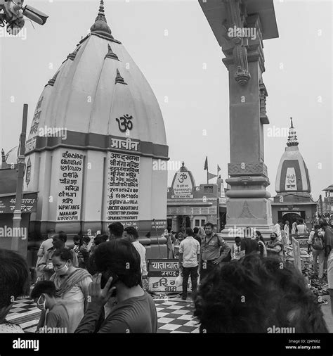 Haridwar India October Har Ki Pauri Is A Famous Ghat On The