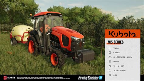 Kubota Pack Fact Sheet Collection V1 0 Fs22 Mod Farming Simulator 22 Mod