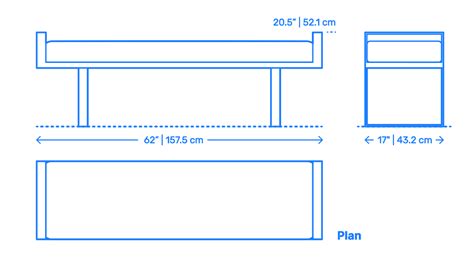 Run 4-Seat Bench Dimensions Drawings, 46% OFF