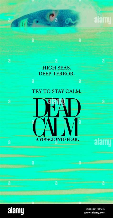 Dead Calm Movie Poster Hi Res Stock Photography And Images Alamy