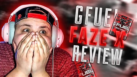 The Best Gfuel Flavor Faze X Review Youtube