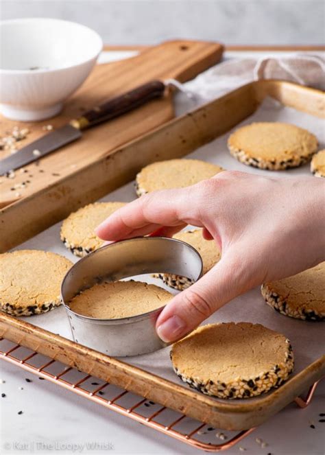 Tahini Shortbread Cookies The Loopy Whisk