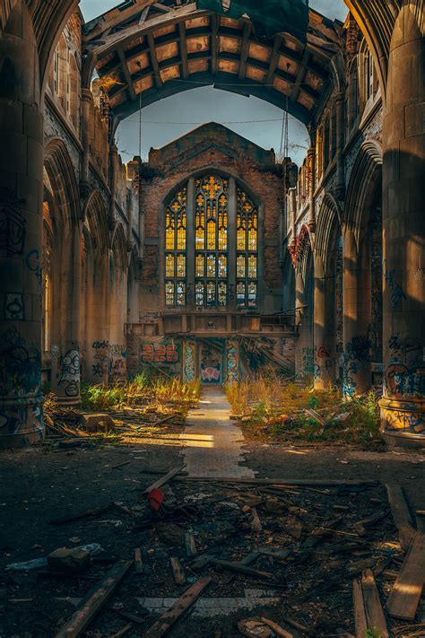 Abandoned Church In Gary In R Abandonedporn