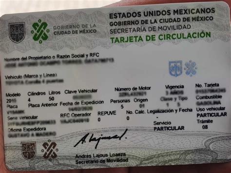 Tarjeta de circulación 2021 Cómo reponer o renovar en CDMX site name