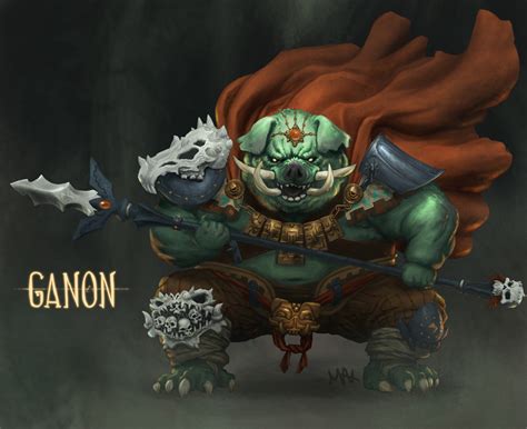 Max Barrow Ganon Character Design Challenge