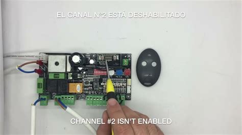 SD BF 24V Instalación de cuadro de maniobras para puertas correderas