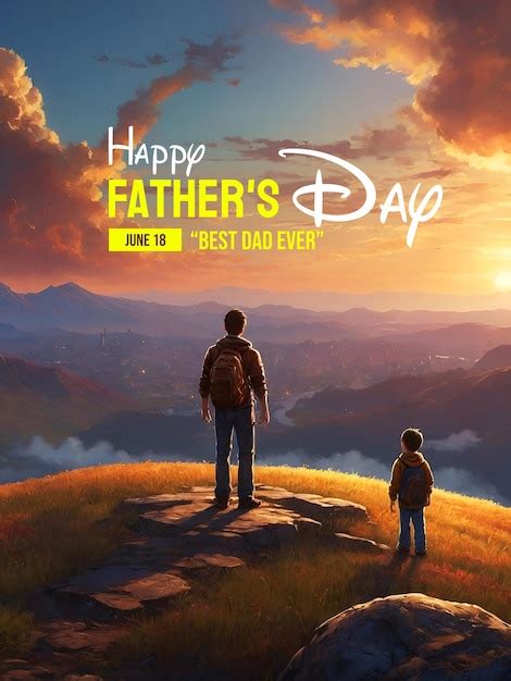 Premium Psd Happy Father Day Social Media Banner