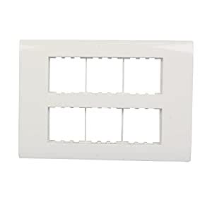 Anchor By Panasonic Roma Plus Modular Polycarbonate M Plate White