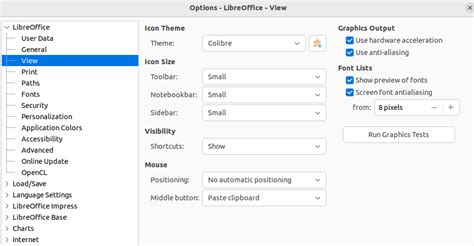 Chapter 11 Setting Up And Customizing Impress