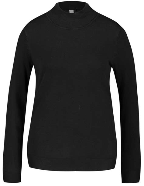 Leichter Rollkragenpullover In Schwarz GERRY WEBER