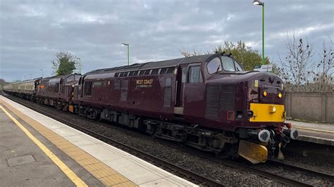 Wcr Class 37 676 And 37 668 With 1z40 To Newcastle Youtube