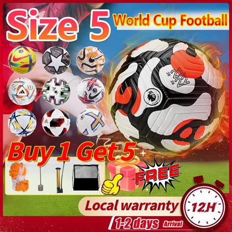 Bola Sepak Football Ball High Quality Soccer Ball 足球 Bola Futsal Padang