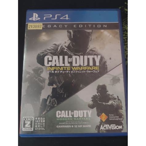 แผ่นแท้ Ps4 Call Of Duty Infinite Warfare โซน 2 Shopee Thailand