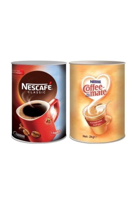 Nescafe Classic Kahve 1 Kg Nestle Coffe Mate 2 Kg Fiyatı Yorumları Trendyol