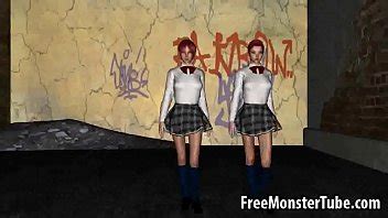 3D Redhead Lesbian Babe Gets Eaten Out XNXX