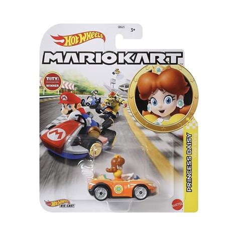 Hot Wheels Mario Kart Princess Daisy Wild Wing GRN14 Hitta bästa pris på Prisjakt