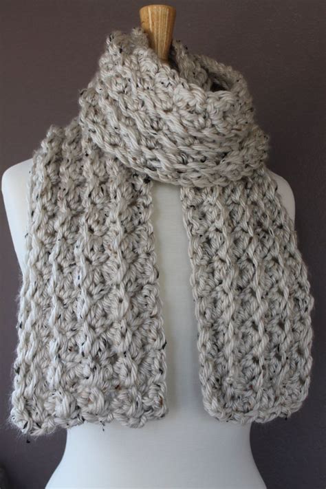 Bulky Yarn Scarf Pattern - Oranje17